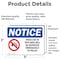 Signmission Safety Culture Sign, 5 in Width, Vinyl Decal, Rectangle OS-2PACK-NS-D-35-L-15525 - alternate 2